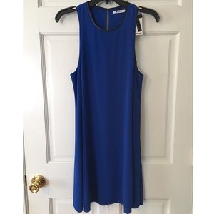 T by Alexander Wang Trapeze Crepe Dress